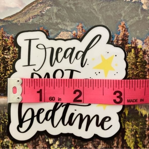 (7/$15) Durable Waterproof Sticker - Funny Book Sticker - Picture 3 of 3